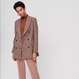 Babaton Margaux Blazer in Tan/Rust Color (Circa 2019)